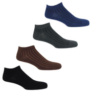 4 Pack Essential Men's Trainer Socks - Neutral