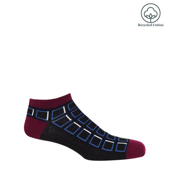 Cube Men's Trainer Socks Black – Peper Harow - Main Image
