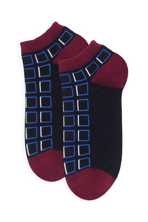 Cube Men's Trainer Socks - Black