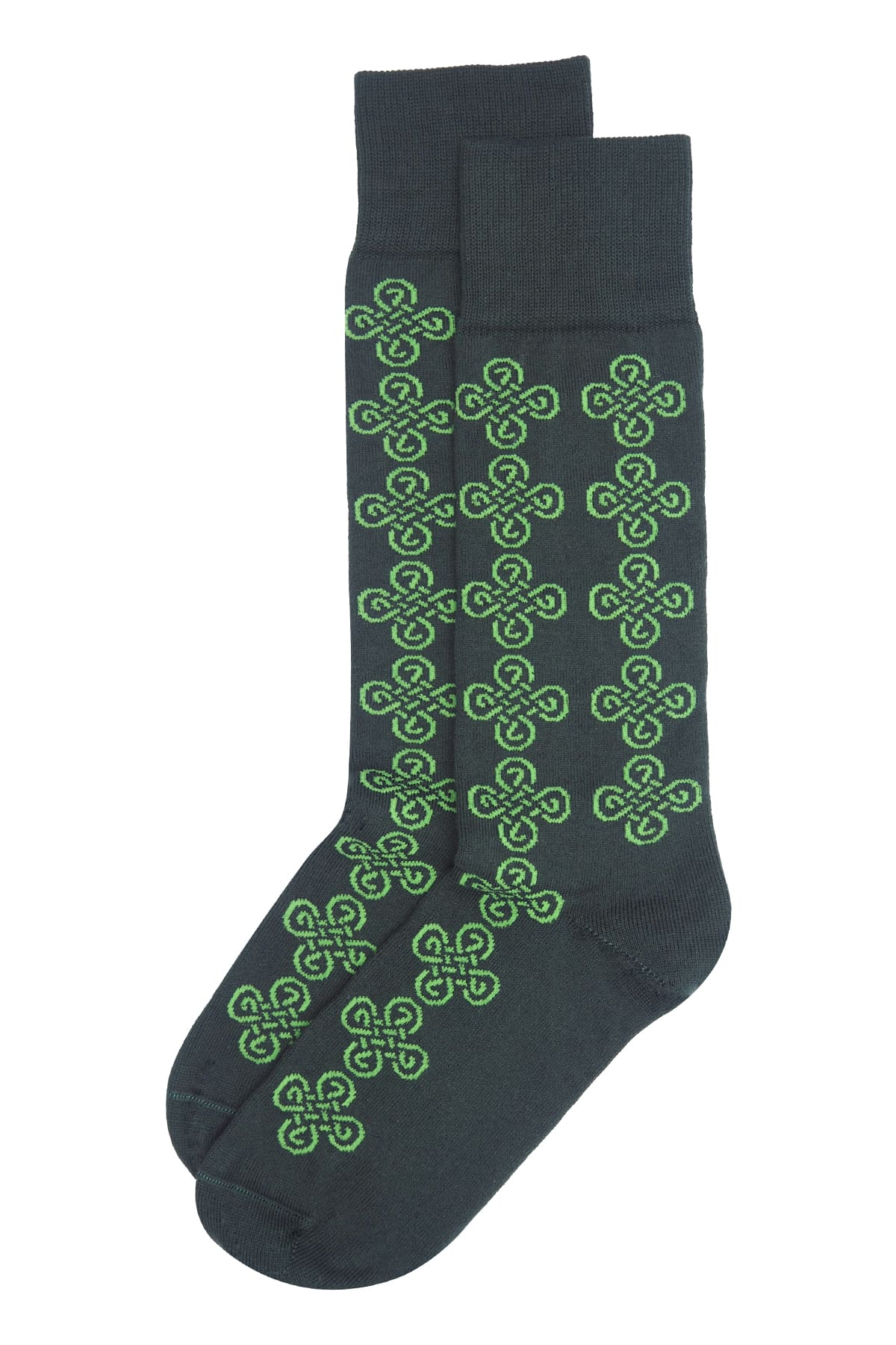 Knot Men's Socks - Green Peper Harow Knot Men's Socks - Green Peper Harow