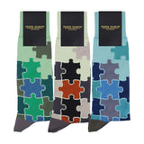Herrensocken-Set – Dünne Streifen