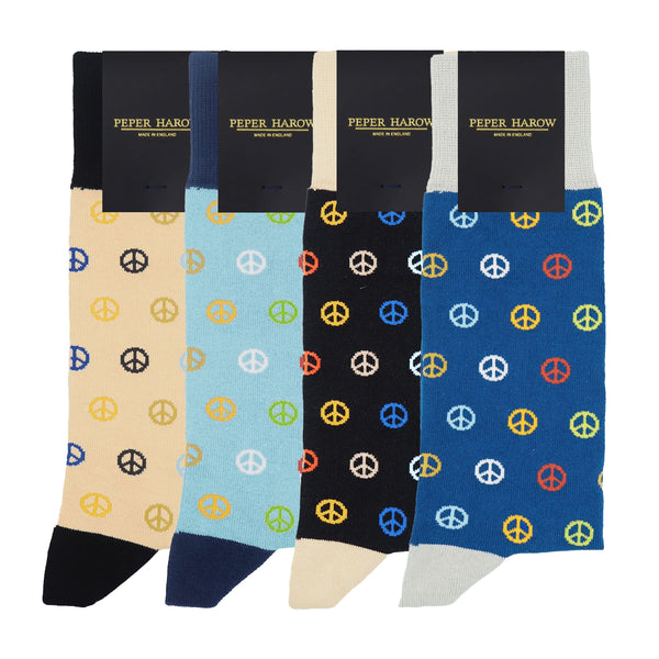 Herrensocken-Set – Dünne Streifen