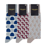 Men's Grey Socks Bundle - Organic