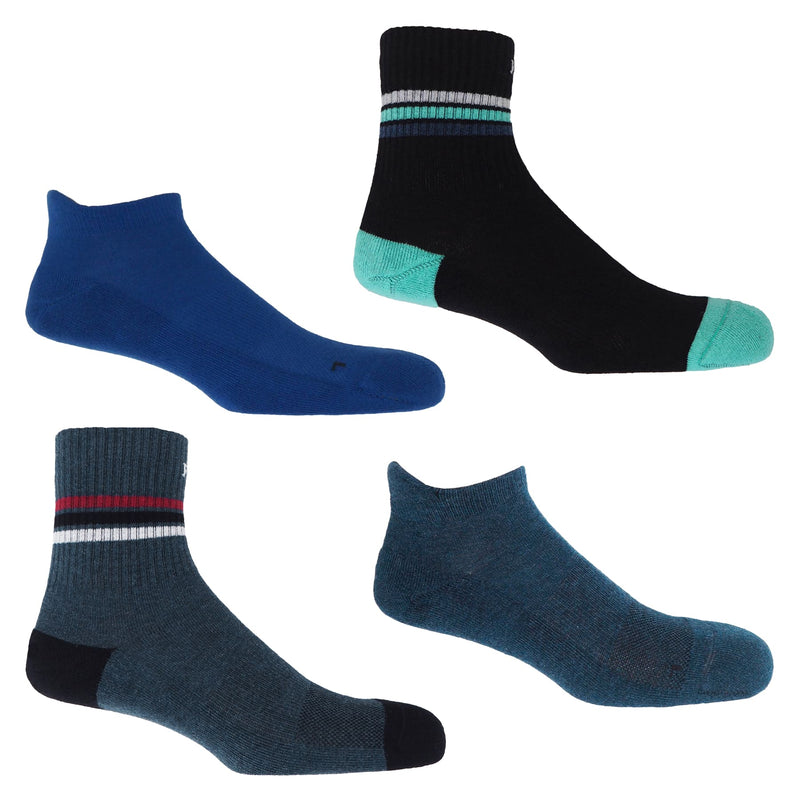 Men’s Navy Sports Socks Bundle- Organic