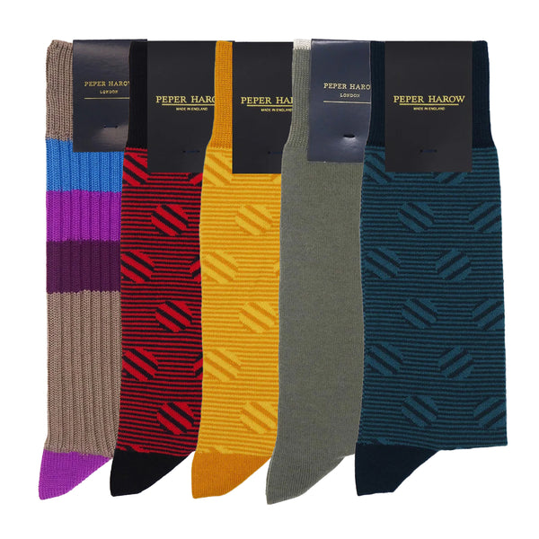 Herrensocken-Paket - Der klassische Mix