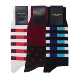 Men's Socks Bundle - Plain Striped