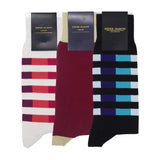 Men's Socks Bundle - Plain Striped