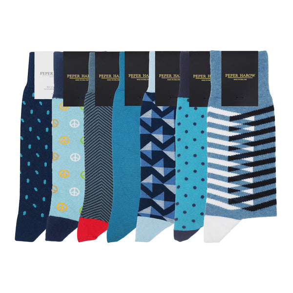 Herrensocken-Paket - Blau