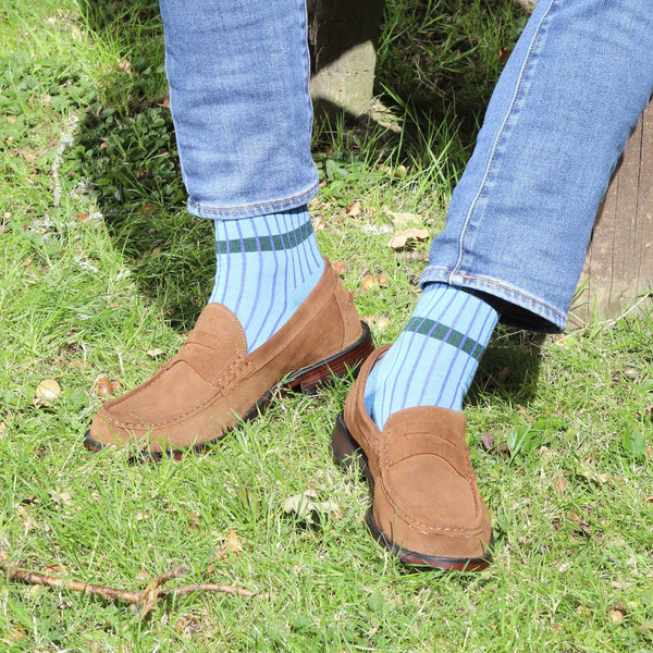 Crosslet Herrensocken - Armeegrün