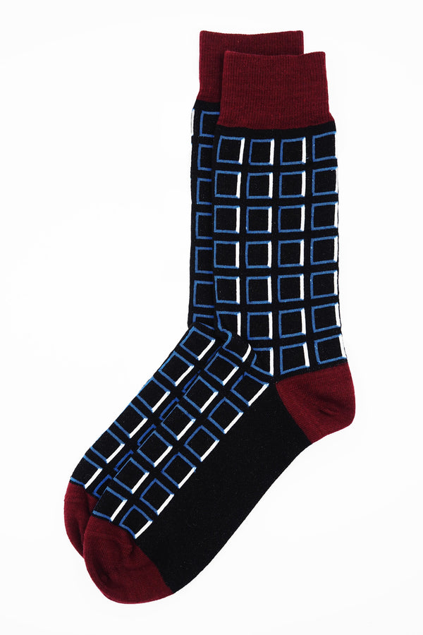 Cube Men's Socks - Black