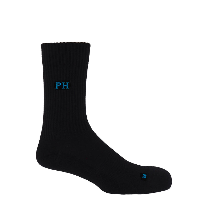 Peper Harow black Essentials men's luxury sport socks