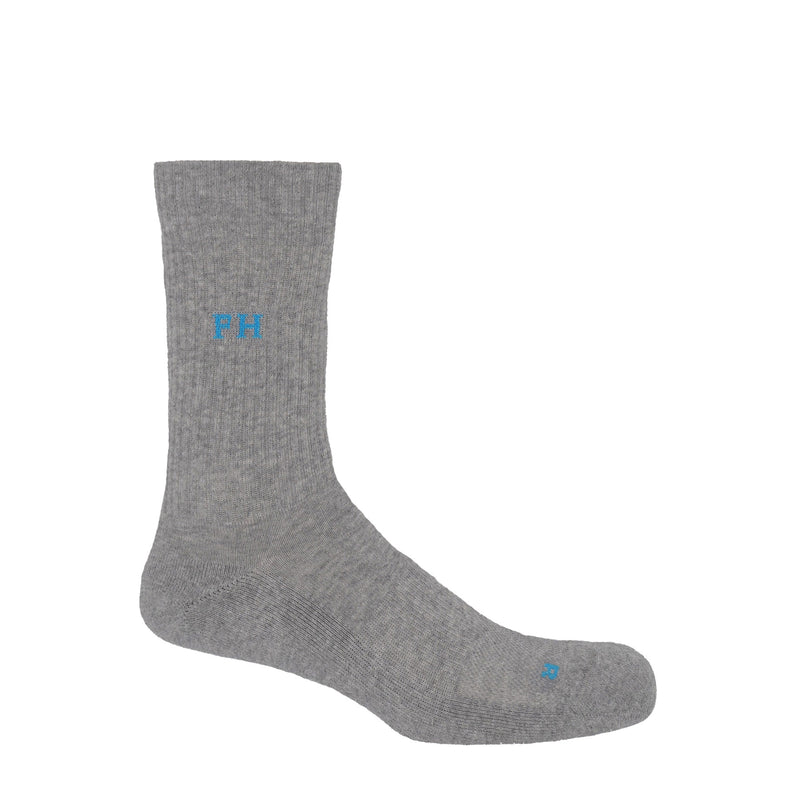Peper Harow grey Essentials men's luxury sport socks