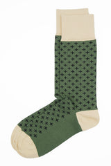 Crosslet Men's Socks - Sage