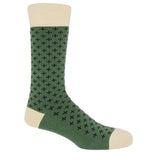 Crosslet Men's Socks - Sage