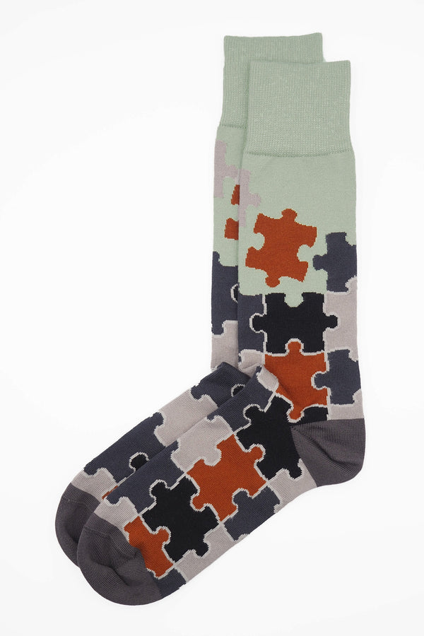 Jigsaw Men's Socks - Grey