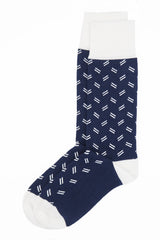 Parallel Men's Socks - Navy