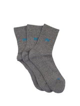 Peper Harow grey Essentials men's luxury quarter crew sport socks fan topshot