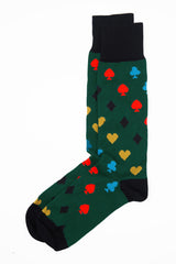 Royal Flush Men's Socks - Green