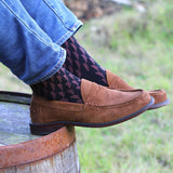 Crosslet Herrensocken - Armeegrün