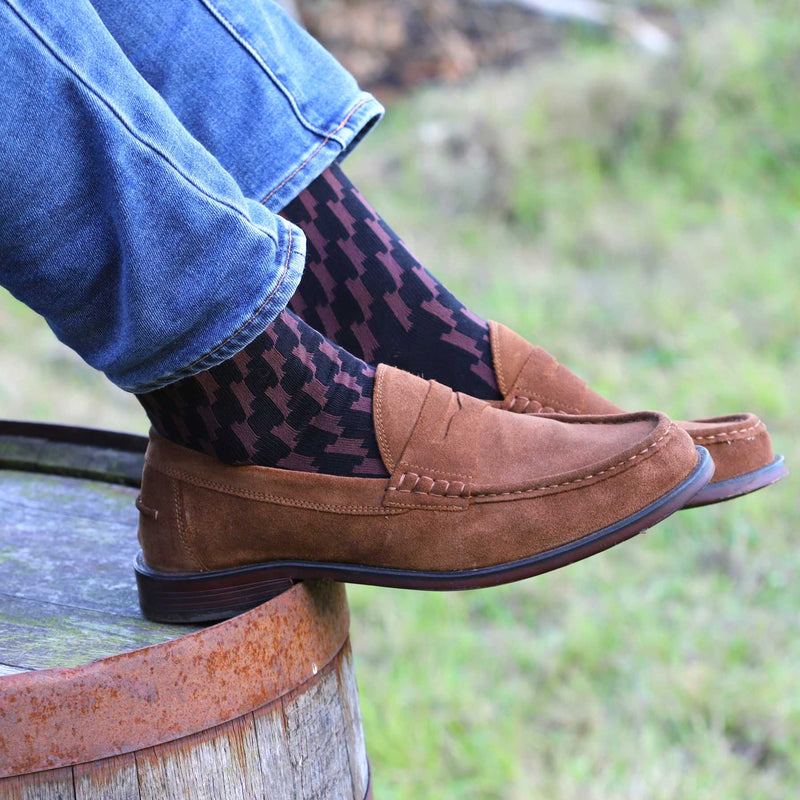 Crosslet Herrensocken - Armeegrün