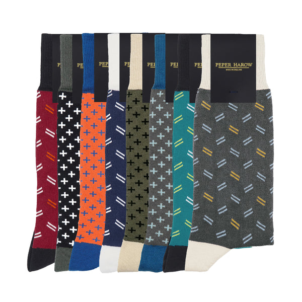 Herrensocken-Paket – Crosslet &amp; Parallel