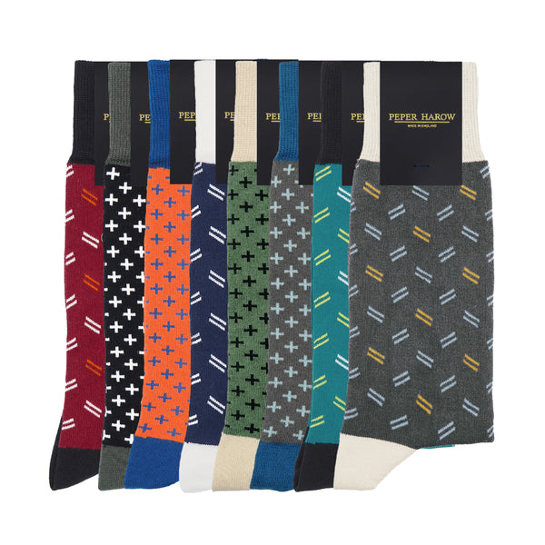 Men's Socks Bundle - Crosslet & Parallel