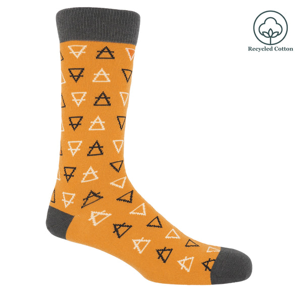 Elements Men's Socks - Mustard
