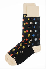 Peace Men's Socks - Black