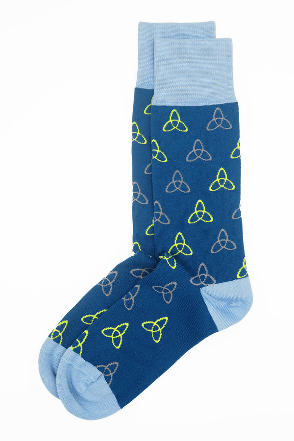 Tri Men's Socks - Blue