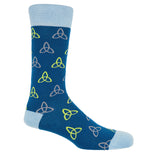 Tri Men's Socks - Blue