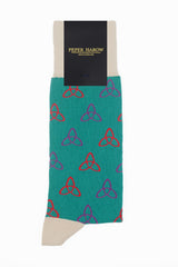 Tri Men's Socks - Teal