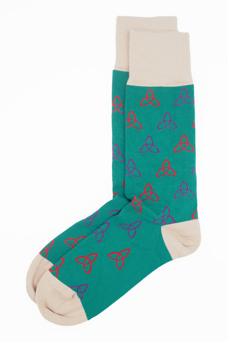 Tri Men's Socks - Teal