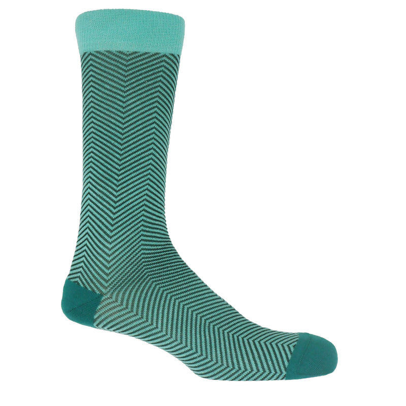 Lux Taylor Men's Socks Bundle - Turquoise, Marine & Burgundy
