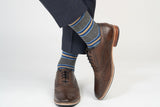 Multistripe Herren-Bundle - Schwarz &amp; Marineblau