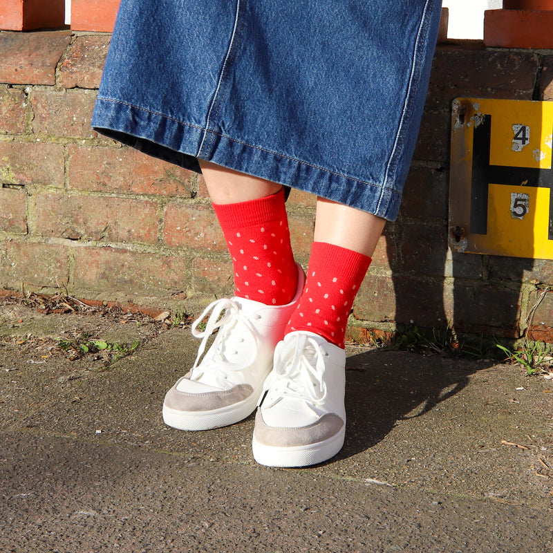 Notting Hill Women's Socks - Red