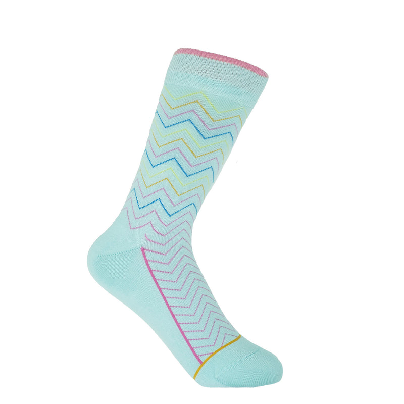 Oblique Women's Socks Bundle - Lilac, Beige & Mint