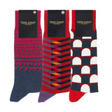 Men’s Red Socks Bundle - Organic