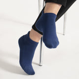 Bio Damen Trainer Sportsocken - Blau