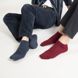 Bio-Sportsocken für Herren - Marineblau