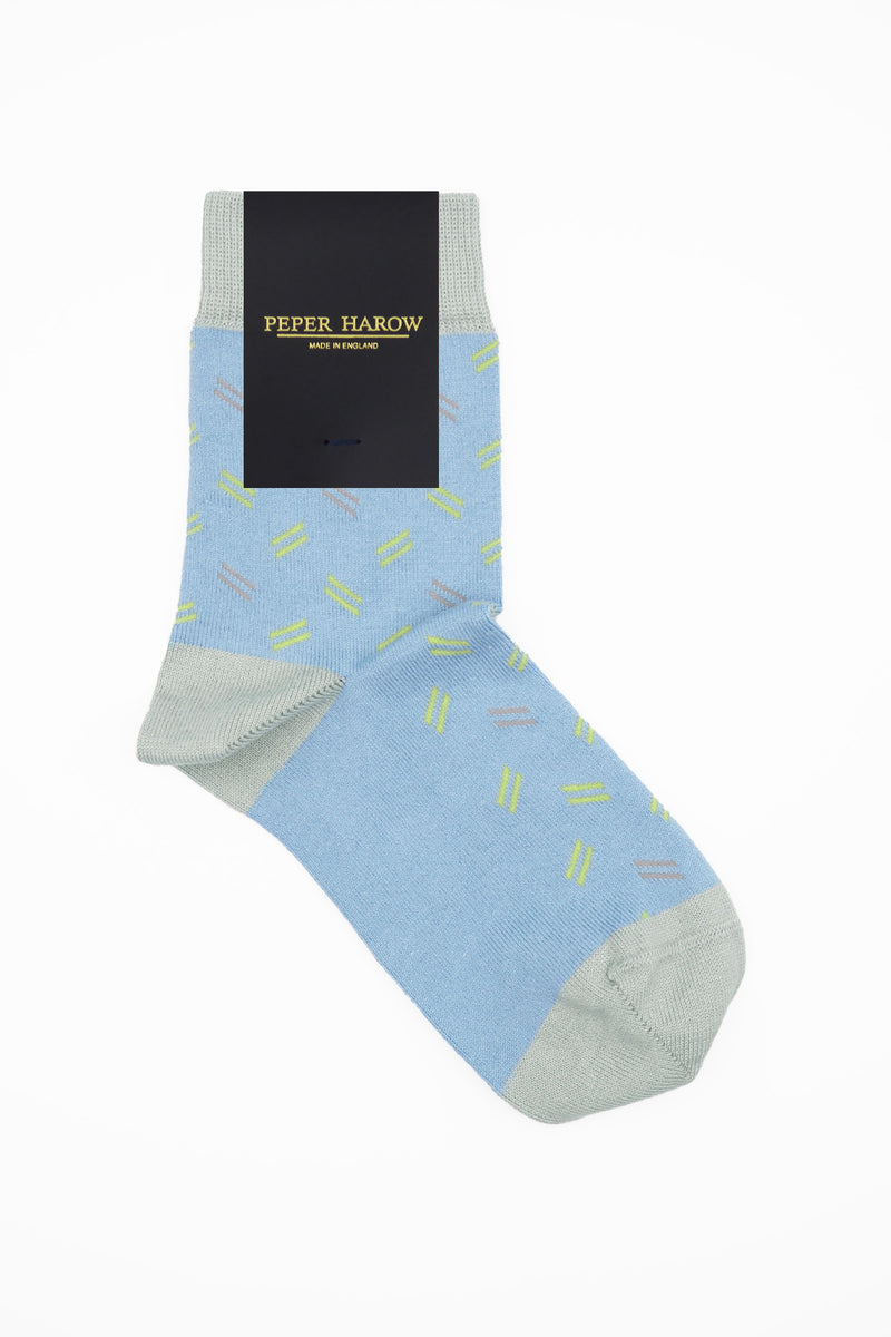 Parallel Women's Socks - Blue