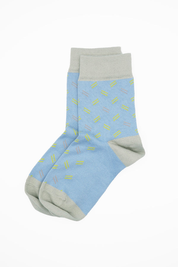 Parallel Women's Socks - Blue