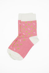Parallel Women's Socks - Pink