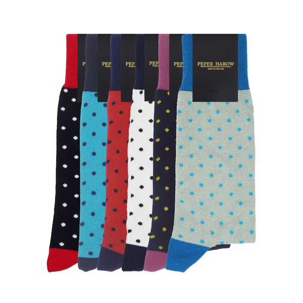 Men's Socks Bundle - Pin Polka