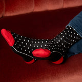 Pin Polka Men's Socks - Black