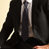Pin Polka Men's Ties - Midnight