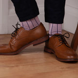 Groomsmen’s Socks Bundle - Pin Stripe Pink