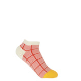 Grid Women's Trainer Socks Bundle - Lime, Pink & Cream