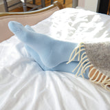 Plain Women's Bed Socks - Blue