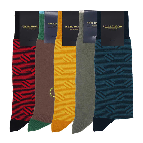 Herrensocken-Paket - Der klassische Mix