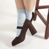 Puzzle Women's Socks - Blue